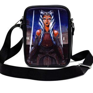 Buckle-Down Star Wars Clone Wars Ashoka Jedi Crossbody Deluxe Crossbody Bag NWT